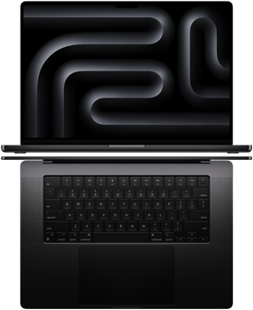 Notebooky MacBook Pro usporiadané tak, aby vynikla ich veľkorysá obrazovka a štíhla konštrukcia
